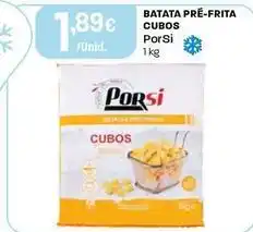 Intermarché Porsi - batata pre-frita cubos promoção
