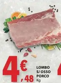 E.Leclerc Lombo s/osso porco promoção