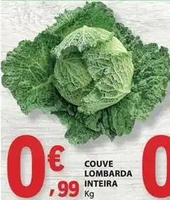 E.Leclerc Couve lombarda inteira promoção