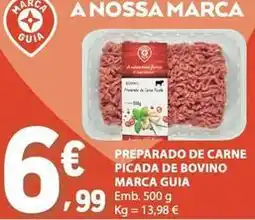 E.Leclerc Marca guia - preparado de carne picada de bovino promoção