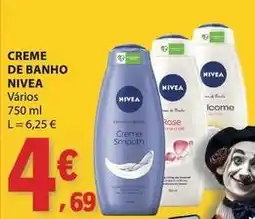 E.Leclerc Nivea - creme de banho promoção