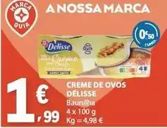 E.Leclerc Delisse - creme de ovos promoção