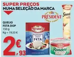 E.Leclerc Président - queijo feta dop promoção