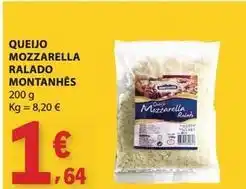 E.Leclerc Queijo mozzarella ralado promoção