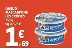 E.Leclerc Les croises - queijo mascarpone promoção