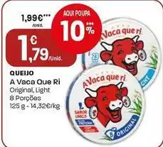 Intermarché A vaca que ri - queijo promoção