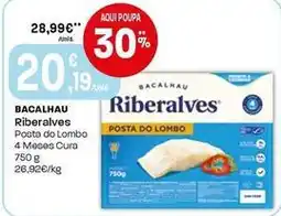 Intermarché Riberalves - bacalhau promoção