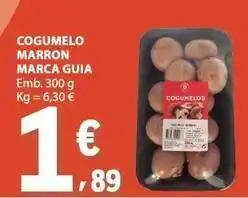 E.Leclerc Marca guia - cogumelo marron promoção