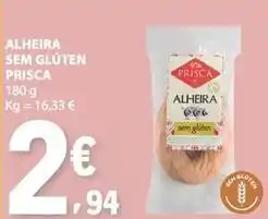 E.Leclerc Prisca - alheira sem gluten promoção