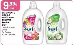 Intermarché Surf - detergente líquido p/maquina de lavar roupa promoção