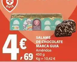 E.Leclerc Marca guia - salame de chocolate promoção