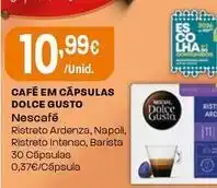 Intermarché Nescafé - cafe em capsulas dolce gusto promoção