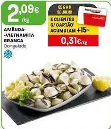 Intermarché Ameijoa-vietnamita branca promoção