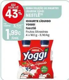 Intermarché Yoggi - iogurte liquido promoção