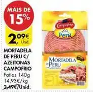Pingo Doce Campofrio - mortadela de peru c/azeitonas promoção