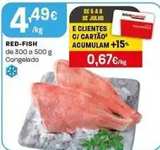 Intermarché Red-fish promoção