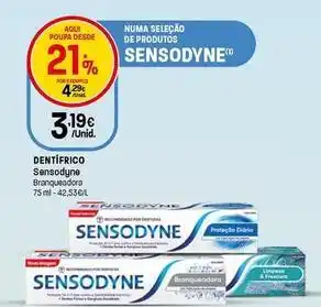 Intermarché Sensodyne - dentífrico promoção