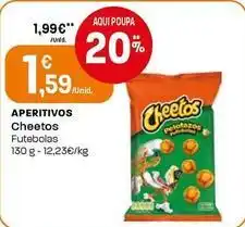 Intermarché Cheetos - aperitivos promoção