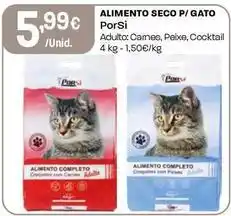 Intermarché Porsi - alimento seco p/gato promoção