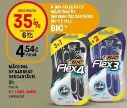 Intermarché Bic - maquina de barbear descartavel promoção