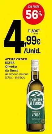 Intermarché Oliveira da serra - azeite virgem extra promoção