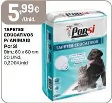 Intermarché Porsi - tapetes educativos p/ animais promoção