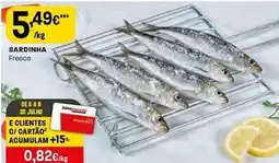 Intermarché Sardinha promoção