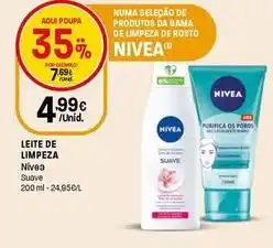 Intermarché Nivea - leite de limpeza promoção