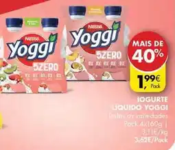 Pingo Doce Yoggi - iogurte liquido promoção
