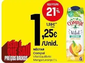 Intermarché Compal - néctar promoção