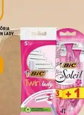 Intermarché Bic - maquina depilatoria descartavel twin lady promoção