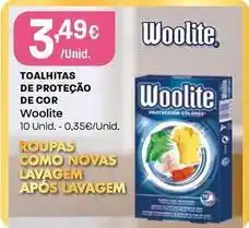 Intermarché Woolite - toalhitas de proteção de cor promoção