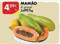 Pingo Doce A+ - mamao promoção