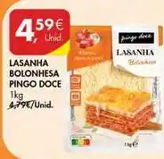 Pingo Doce Pingo doce - lasanha bolonhesa promoção