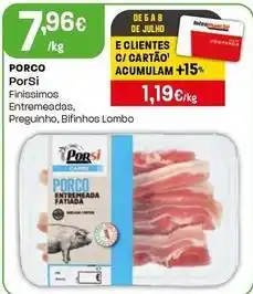Intermarché Porsi - porco promoção