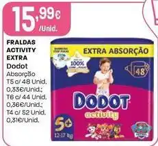 Intermarché Dodot - fraldas activity extra promoção