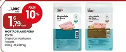 Intermarché Porsi - mortadela de peru promoção