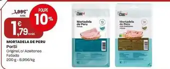 Intermarché Porsi - mortadela de peru promoção