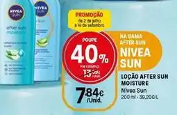 Intermarché Nivea sun - locao after sun moisture promoção