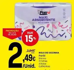 Intermarché Porsi - rolo de cozinha promoção