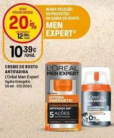 Intermarché L'oréal - creme de rosto antifadica promoção