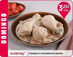 Intermarché Frango c/cogumelos e bacon promoção