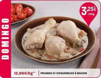 Intermarché Frango c/cogumelos e bacon promoção