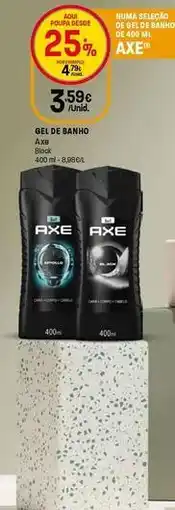Intermarché Axe - gel de banho promoção
