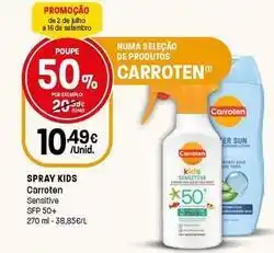 Intermarché Carroten - spray kids promoção