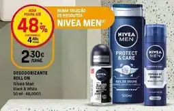 Intermarché Nivea men - desodorante roll on promoção