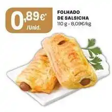 Intermarché Folhado de salsicha promoção