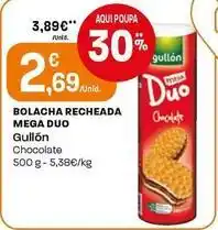 Intermarché Gullon - bolacha recheada mega duo promoção