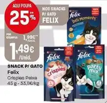 Intermarché Felix - snack p/ gato promoção
