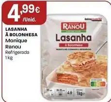 Intermarché Monique ranou - lasanha a bolonhesa promoção
